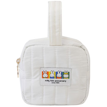 ポーチB
 [white/457B]
(miffy 70th)