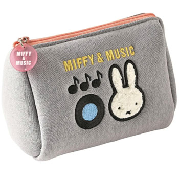 ポーチA
[グレー/MF931A]
(MIFFY & MUSIC)
