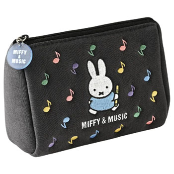 ポーチB
[ブラック/MF931B]
(MIFFY & MUSIC)