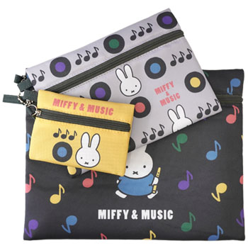 3連ポーチ
(MIFFY & MUSIC)