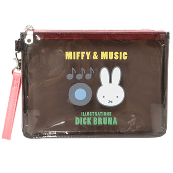PVCフラットポーチ
[ブラウン]
(MIFFY & MUSIC)