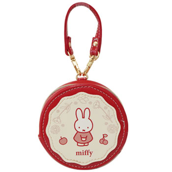 ラウンドマカロンポーチA
[red/EB496A]
(フローラ&スイーツ)