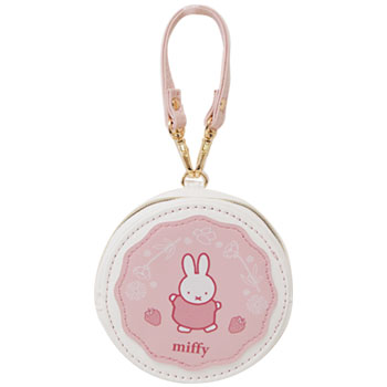 ラウンドマカロンポーチB
[white/EB496B]
(フローラ&スイーツ)