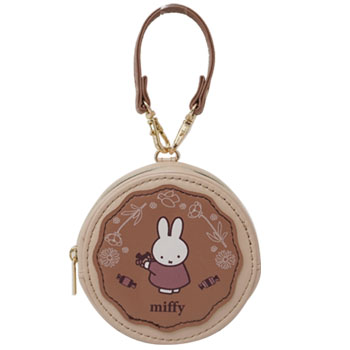 ラウンドマカロンポーチC
[brown/EB496C]
(フローラ&スイーツ)