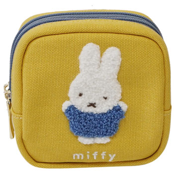 Wファスナーポーチ
[YE/わーい]
(カラフルサガラシリーズ)