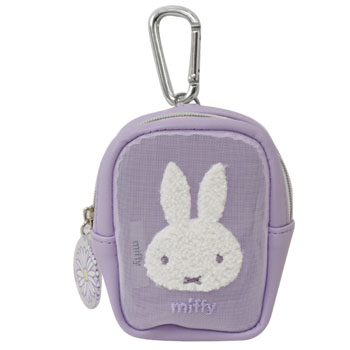 カラビナ付きミニポーチ
[PU]
(pistachio & lavender)