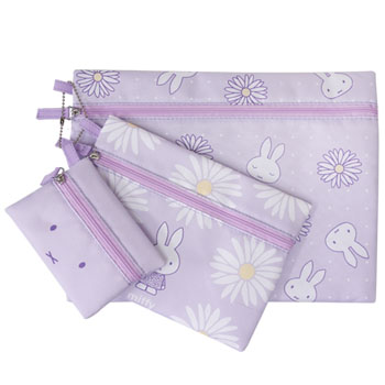 3連ポーチ
[PU]
(pistachio & lavender)