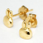 ミッフィー ピアス
[シルバー925]
(イエロー ゴールド)