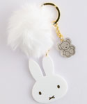 ファー付きアクリルキーホルダー
[BM-457/white]
(BasicLine)