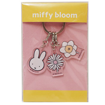 3連アクリルキーホルダー
(miffy bloom)