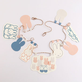 ペーパーガーランド
[BM-409/miffy]
(COLOR & SHAPE)