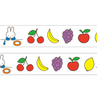 クリアマスキングテープ
[BM059]
(fruits)