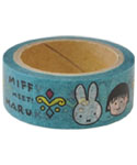 マスキングテープ
[blue/BW22-14]
(miffy meets maruko)