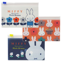 ジッパーケース
[3枚セット/BA21-44]
(face and flower)