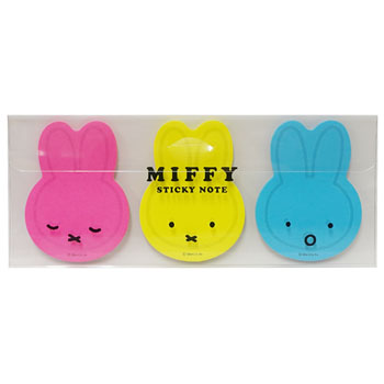 クリアケース
ダイカット付箋
[color/BW25-20]
(miffy face)