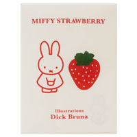 A5クリアホルダーA
[2ポケ red/755A]
(miffy strawberry)