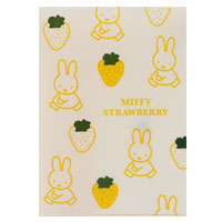 A5クリアホルダーB
[2ポケ yellow/755B]
(miffy strawberry)