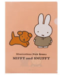 A4クリアファイル
 [pink/BA23-20]
(MIFFY and SNUFFY)