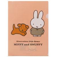 A4クリアファイル
 [pink/BA23-20]
(MIFFY and SNUFFY)