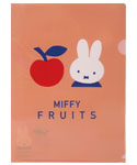 A4クリアホルダーA
[pink/903A]
(MIFFY FRUITS)