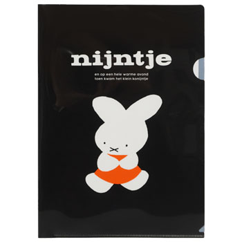 A4クリアホルダーA
 [black/441A]
(miffy 70th)
