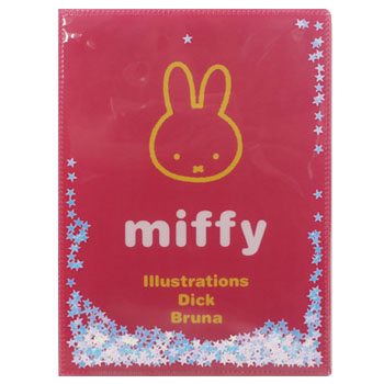 スパンコール入クリアホルダー
[A5 pink/BA25-15]
(オーロラシリーズ)