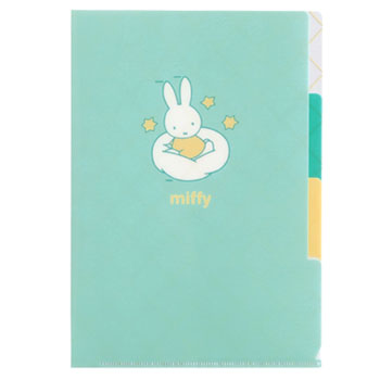 A5ポケットクリアファイル
[mint・BM-492/star]
(with miffy)