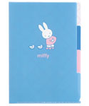 A5ポケットクリアファイル
[blue・BM-493/friends]
(with miffy)