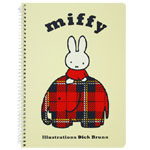 B6リングノート
[C17BB6I]
(miffy and check)