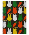 A5リングノート
[BA20-10 brown]
(miffy carrot)
