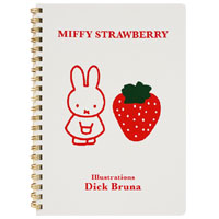 A5リングノート
[red/756A]
(miffy strawberry)