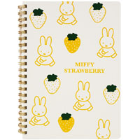 A5リングノート
[yellow/756B]
(miffy strawberry)
