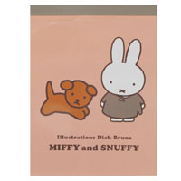 メモパッド
 [pink/BA23-5]
(MIFFY and SNUFFY)