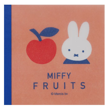 スクエアメモA
[pink/904A]
(MIFFY FRUITS)