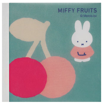 スクエアメモB
[mint/904B]
(MIFFY FRUITS)