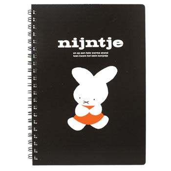 A5リングノートA
 [black/442A]
(miffy 70th)