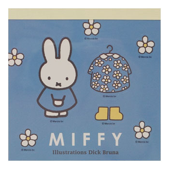 スクエアメモ
[シール付/BS26-16]
(花柄ドレス)