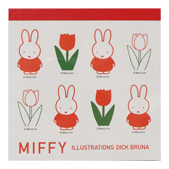 スクエアメモ
[シール付/BS26-17]
(tulip)