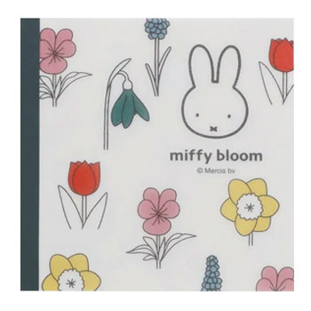 スクエアメモA
 [white/989A]
(miffy bloom)