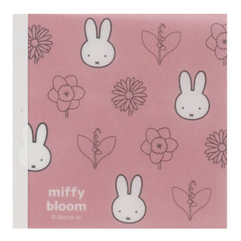 スクエアメモB
 [pink/989B]
(miffy bloom)