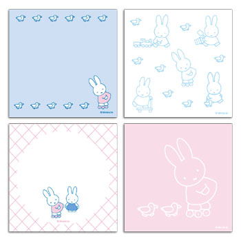メモパッド・スクエア
[blue・BM-473/friends]
(with miffy)