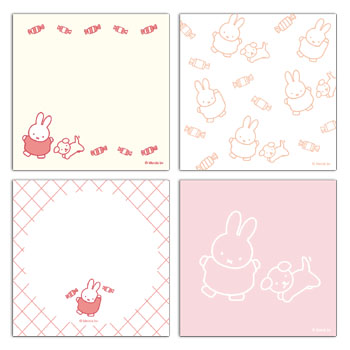 メモパッド・スクエア
[cream・BM-474/dance]
(with miffy)