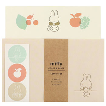レターセット
[BM-395/fruits]
(COLOR & SHAPE)