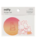 ステッカーセット
[BM-312/miffy walk]
(COLORTONE)