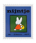ステッカーC
 [blue/445C]
(miffy 70th)
