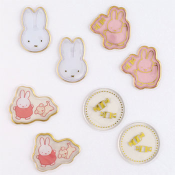 フレークシール
[cream・BM-490/dance]
(with miffy)