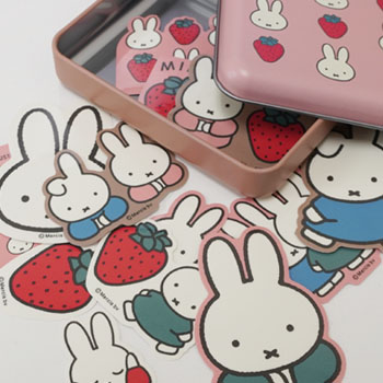 缶入りステッカー
[Pink/BW25-1]
(イチゴ)