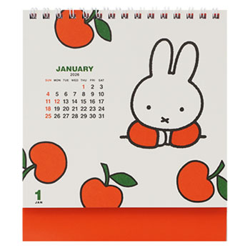Dick Bruna 2WAY 
卓上カレンダー 2026
(BCA-2)
