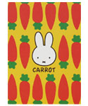 POST CARD
[BA20-7 yellow]
(miffy carrot)