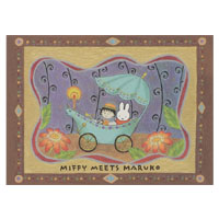 POST CARD
[BW22-3]
(miffy meets maruko)